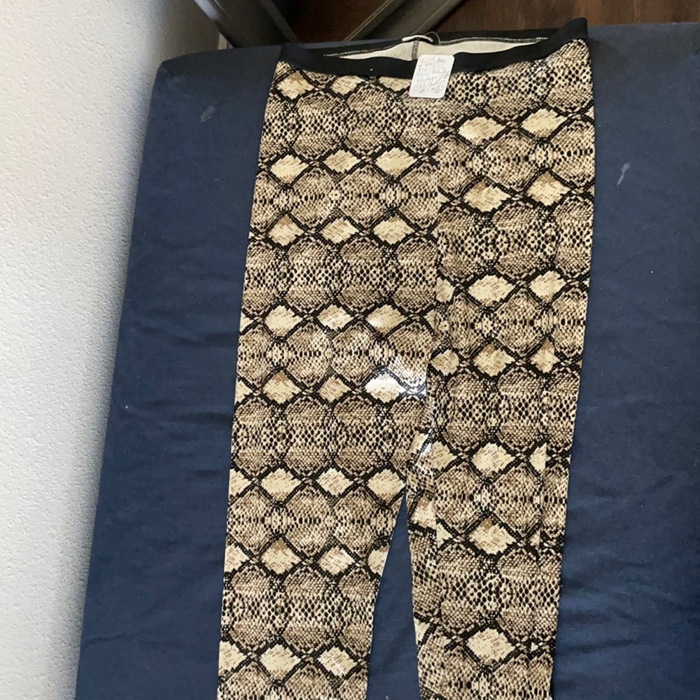 Free people satin legging